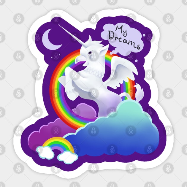 My Dreams Sticker by Ellador